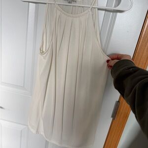 Green Envelope White Camisole Top